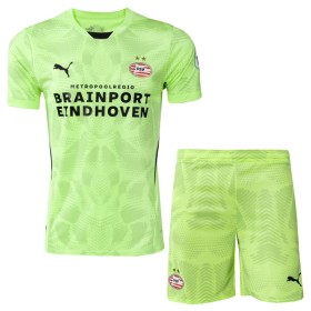 Dječji Nogometni Dres PSV Eindhoven Golmanski Gostujući 2024-25